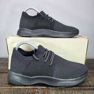 Vessi Everyday Classic Mens Size 7 Waterproof Shoes Sneakers All Black Vessi Men main image 3